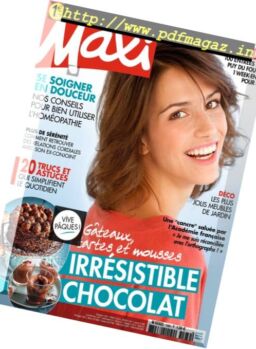 Maxi – 10 au 16 Avril 2017