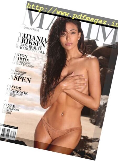 Maxim South Africa – March 2017 Cover