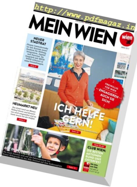 Mein Wien – Marz 2017 Cover