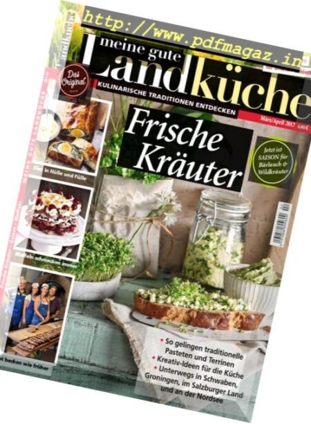 Meine Gute Landkuche – Marz-April 2017 Cover