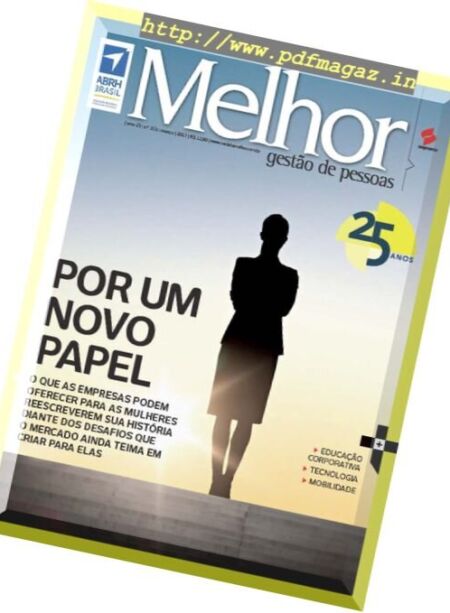 Melhor – Gestao de Pessoas – Brazil Marco 2017 Cover