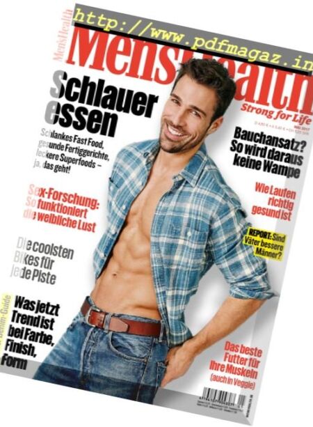 Men’s Health Germany – Mai 2017 Cover