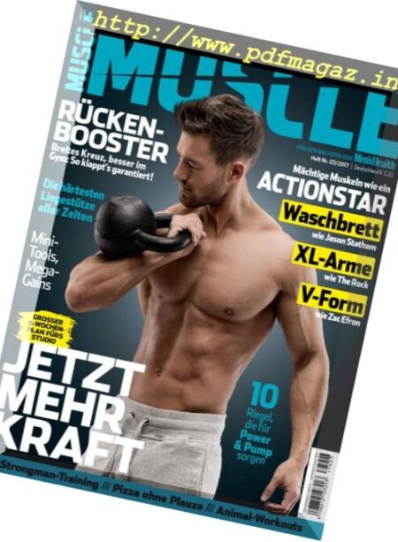 Men’s Health Muscle – Nr.3, 2017 Cover