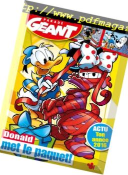 Mickey Parade Geant – Janvier 2016
