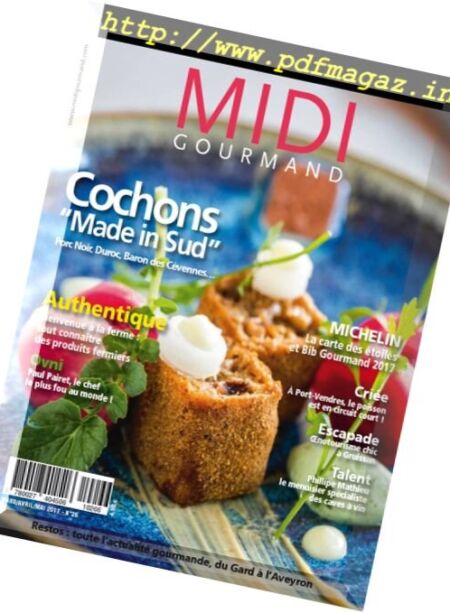 Midi Gourmand – Printemps 2017 Cover