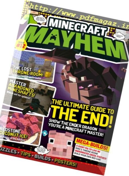 Minecraft Mayhem – Issue 12, 2017 Cover