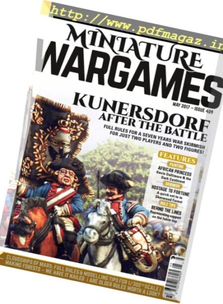 Miniature Wargames – May 2017 Cover