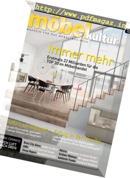 Mobel Kultur – Nr.3, 2017 Cover