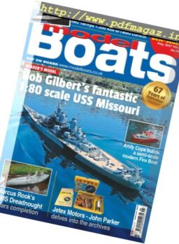 Model Boats – May 2017