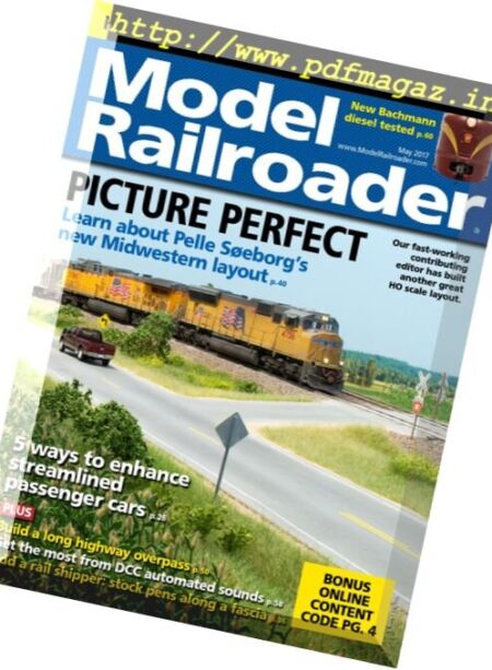 Model Railroader – May 2017 Cover