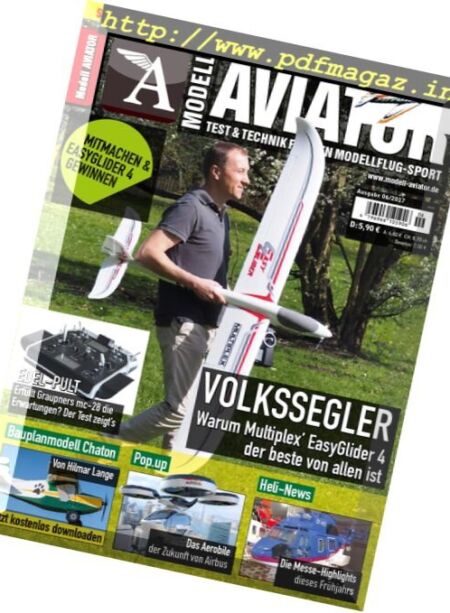 Modell Aviator – Juni 2017 Cover