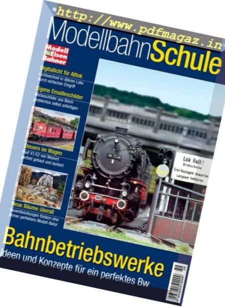 Modellbahn Schule – Nr.36, 2017 Cover