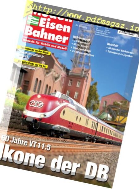ModellEisenBahner – April 2017 Cover