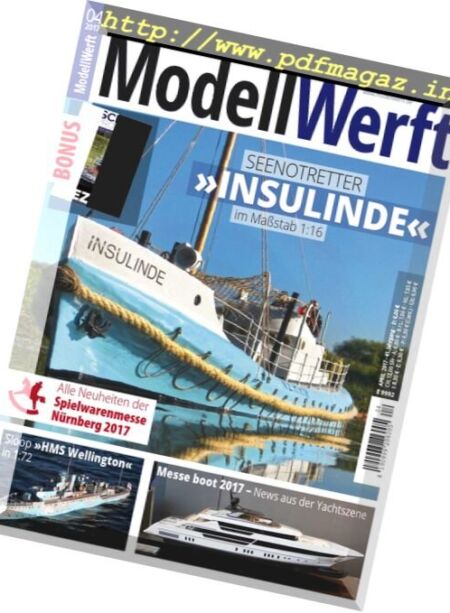 ModellWerft – April 2017 Cover