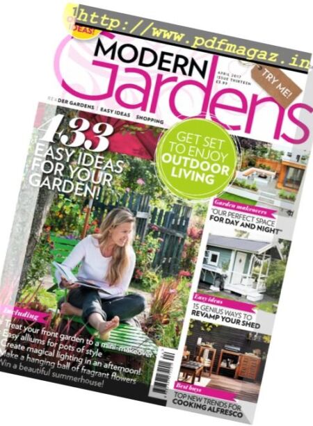 Modern Gardens – April 2017 Cover