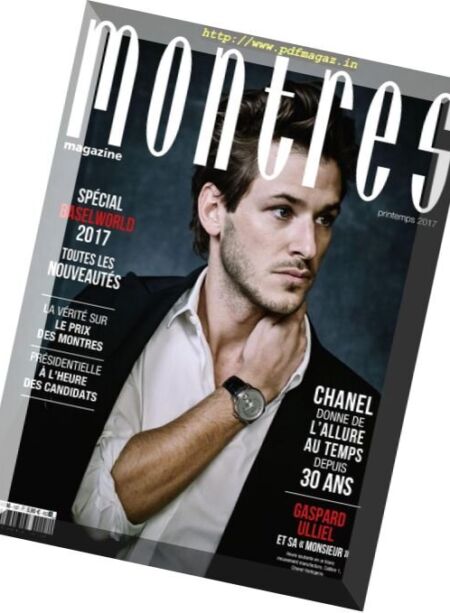 Montres Magazine – Printemps 2017 Cover