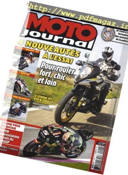 Moto Journal – 29 Mars 2017 Cover
