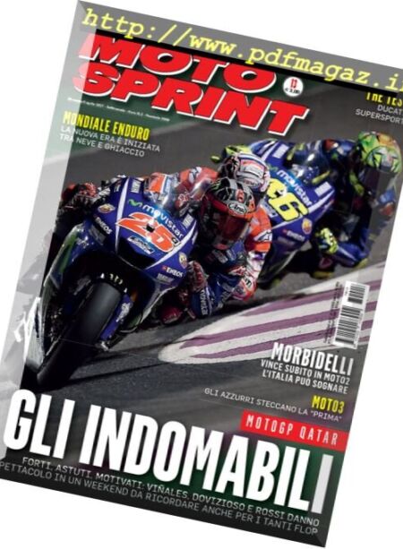 Moto Sprint – 28 Marzo 2017 Cover