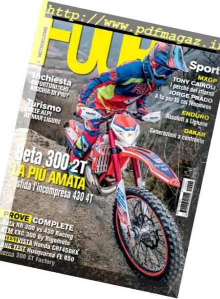 Motociclismo Fuoristrada – Aprile 2017 Cover