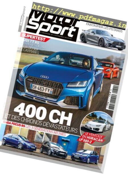 Motor Sport – Fevrier-Mars 2017 Cover