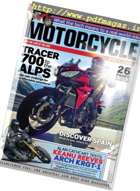 Motorcycle Sport & Leisure – April 2017 Cover