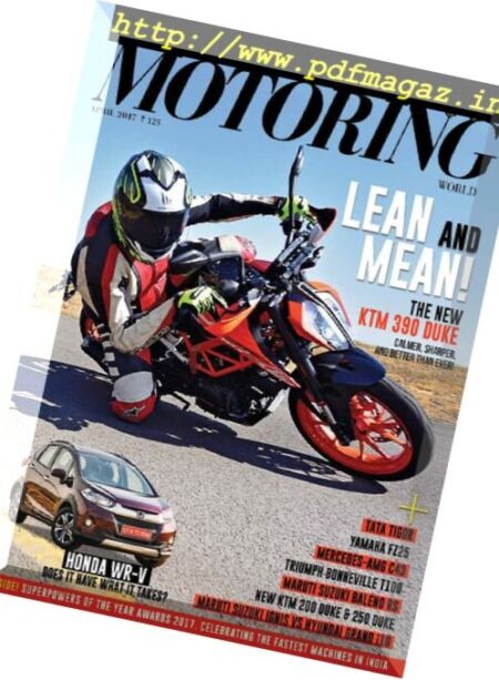 Motoring World – April 2017 Cover