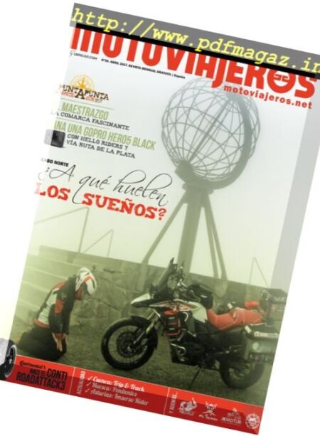 Motoviajeros – Abril 2017 Cover