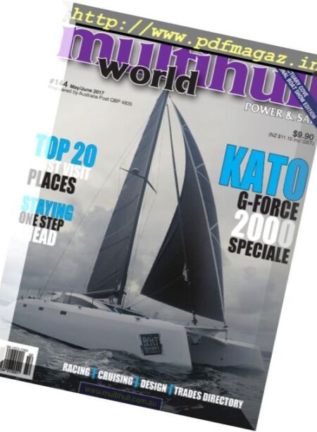 Multihull World – May-June 2017 Cover