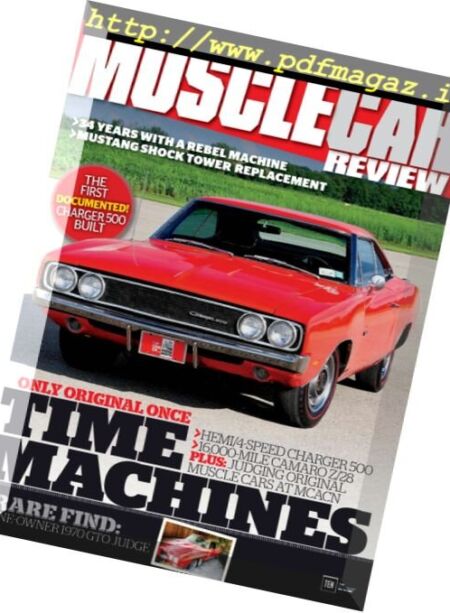 Muscle Car Review – May 2017 Cover