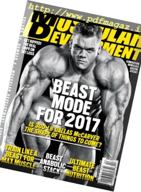 Muscular Development – April 2017 Cover