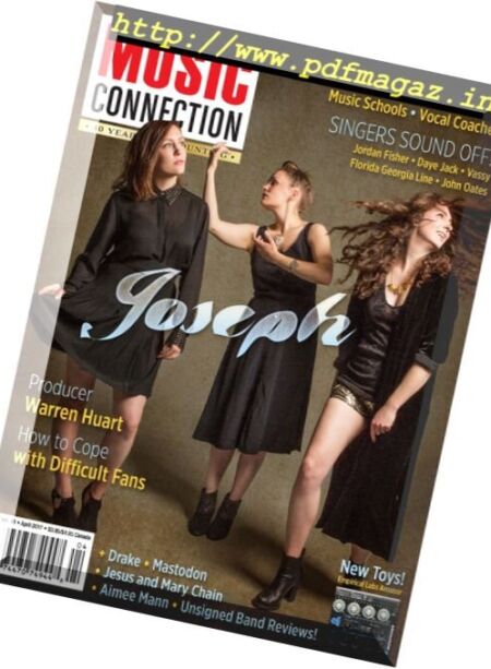 Music Connection – April 2017 Cover