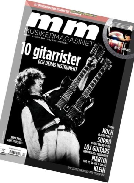 Musikermagasinet – Maj 2017 Cover