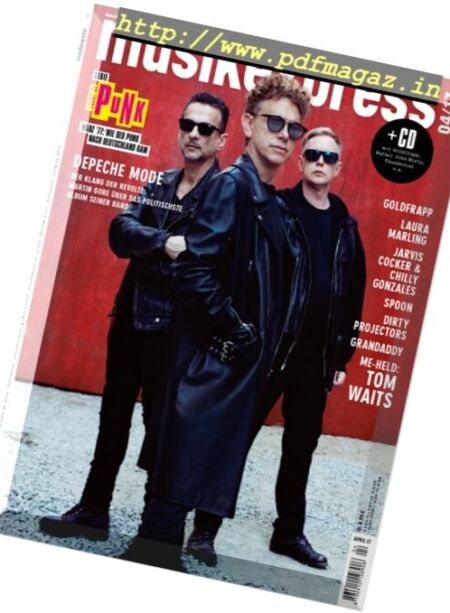 Musikexpress – April 2017 Cover
