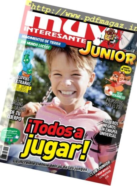 Muy Interesante Junior Chile – Febrero 2017 Cover