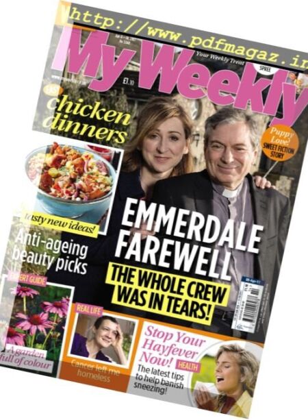 My Weekly – 4 April 2017 Cover