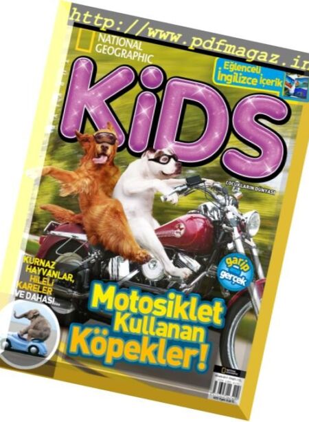National Geographic Kids Turkey – Nisan 2017 Cover