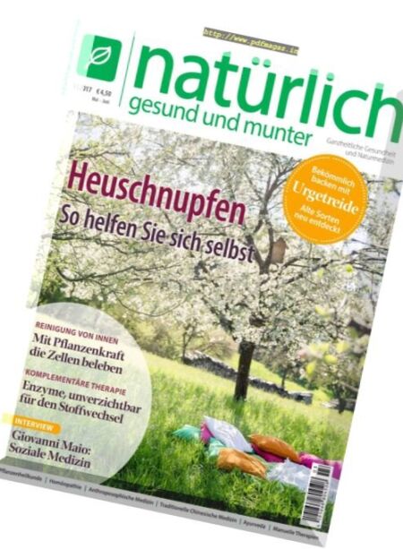 Naturlich Gesund und Munter – Mai-Juni 2017 Cover