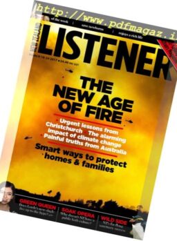 New Zealand Listener – 18 March 2017