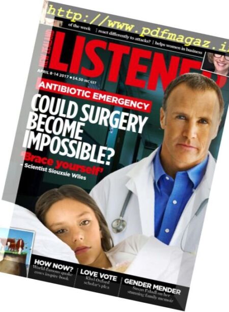 New Zealand Listener – 8-14 April 2017 Cover