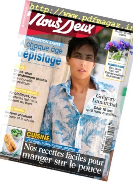 Nous deux – 18 au 24 Avril 2017 Cover