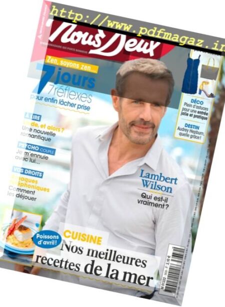 Nous Deux – 28 Mars au 3 Avril 2017 Cover