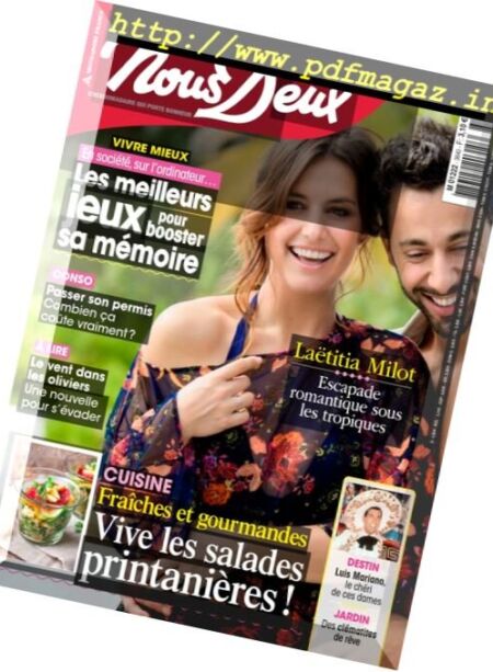 Nous Deux – 4 au 10 Avril 2017 Cover