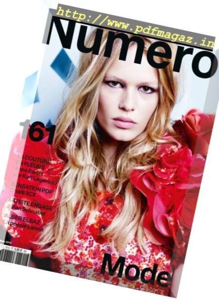 Numero – Mars 2015 Cover
