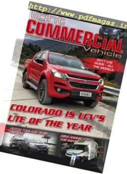 NZ Light Commercial Vehicle – April-May 2017