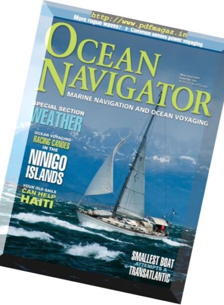 Ocean Navigator – May-June 2017 Cover