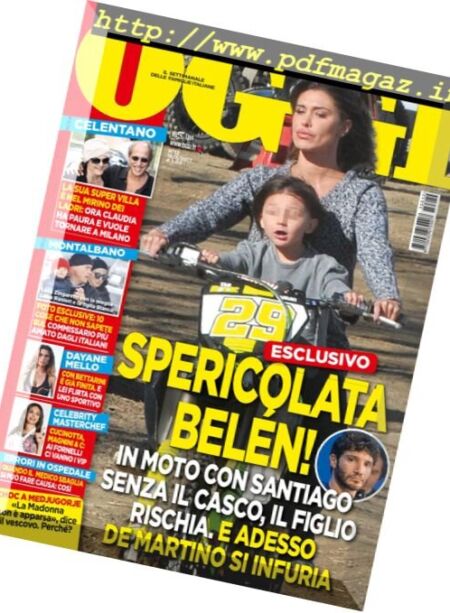 Oggi – 16 Marzo 2017 Cover