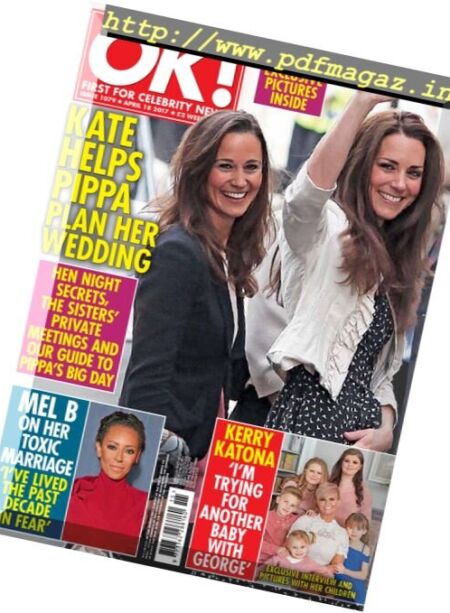 OK! Magazine UK – 18 April 2017 Cover