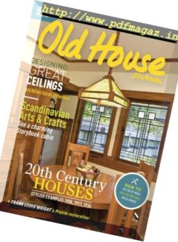 Old House Journal – May 2017