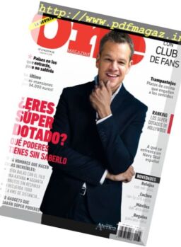 One Magazine – Abril 2017