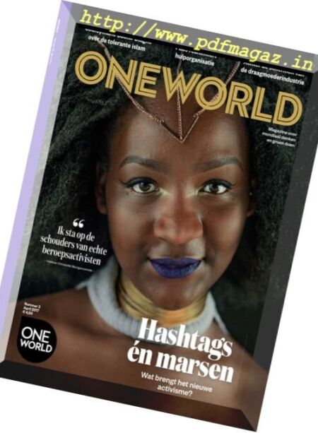 One World – April 2017 Cover